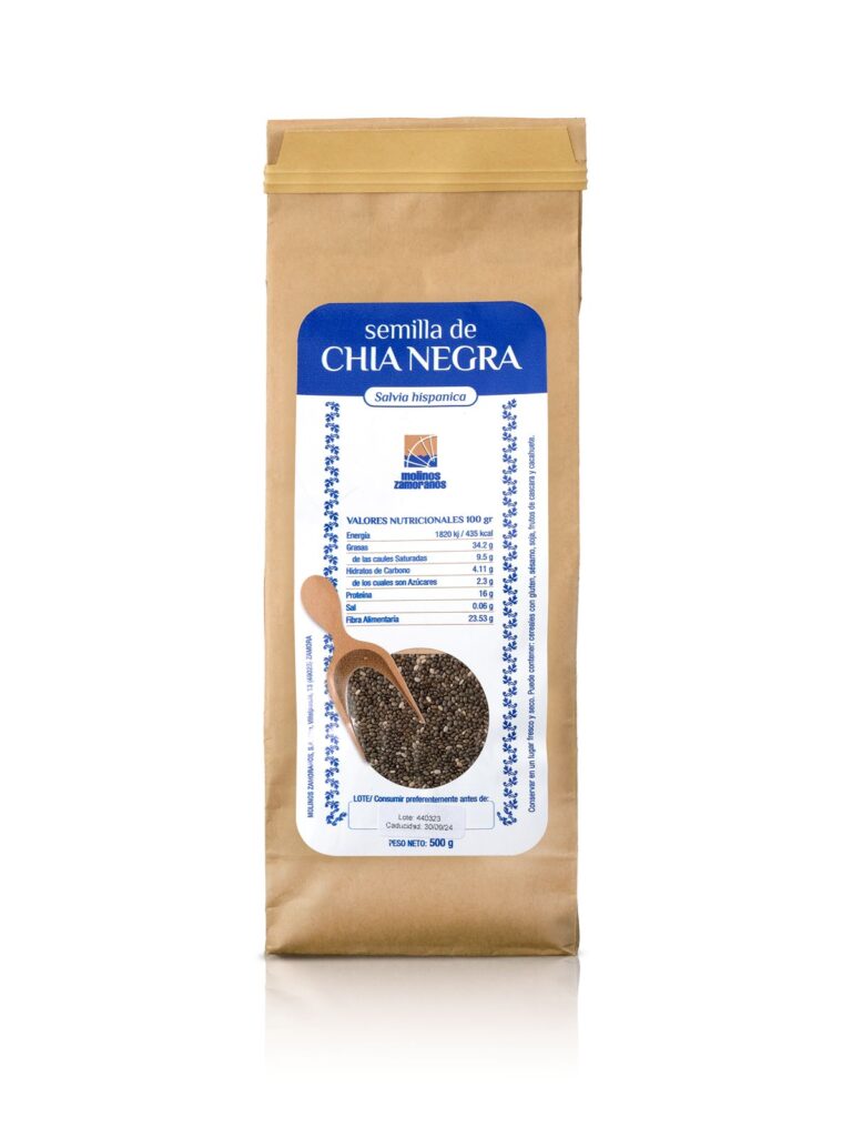 SEMILLA DE CHIA NEGRA 500 GR