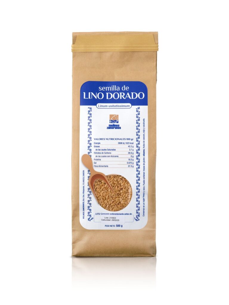 SEMILLA LINO DORADO 500 GR